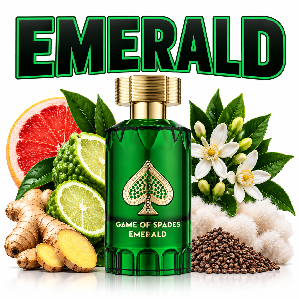 Jo Milano Game of Spades Emerald perfume sample decant